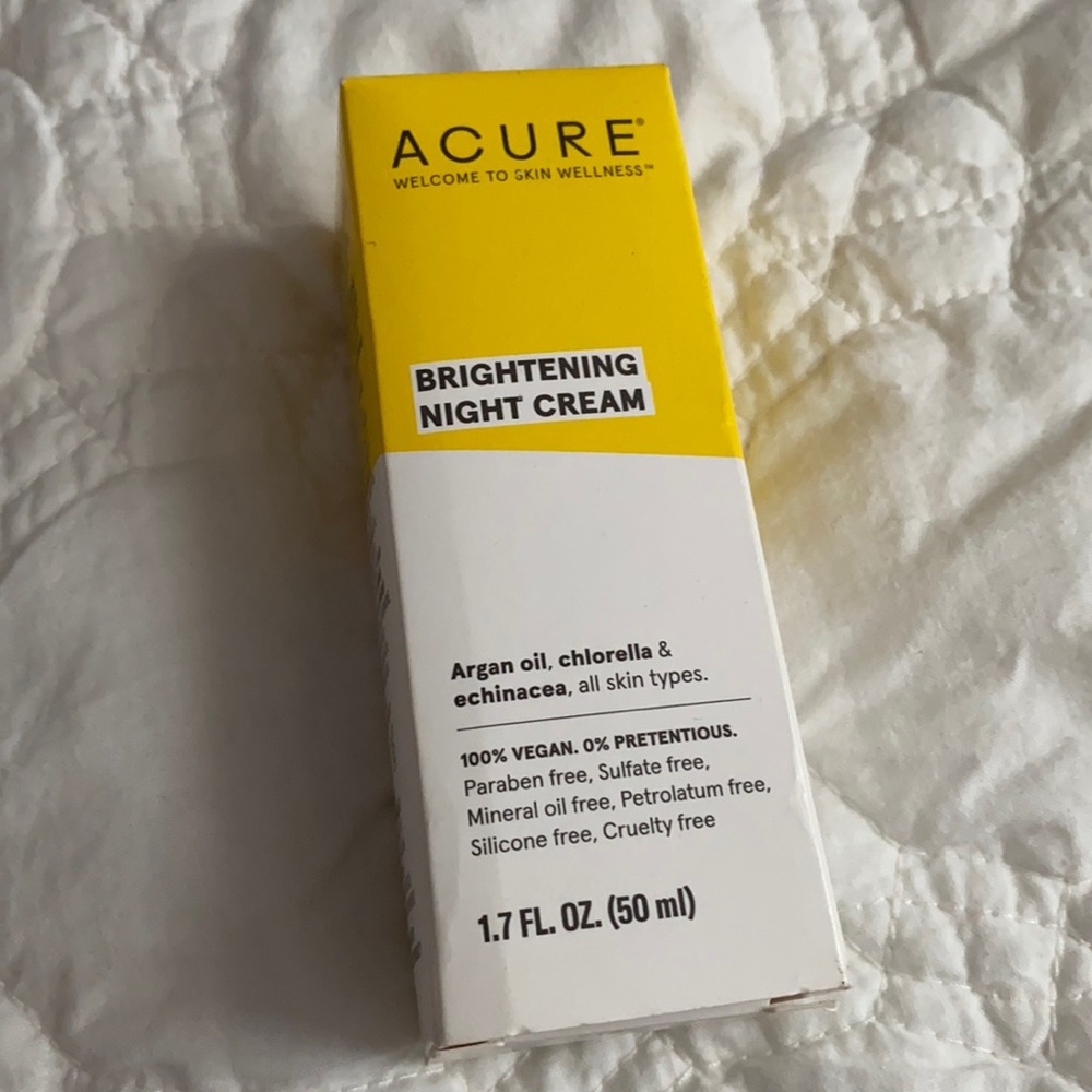 Acure Brightening Night Cream